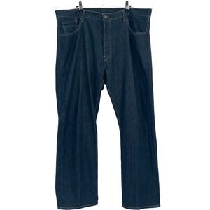 Levi’s Men's 501 Button Fly Straight Leg Jeans Dark Wash Size 40X30